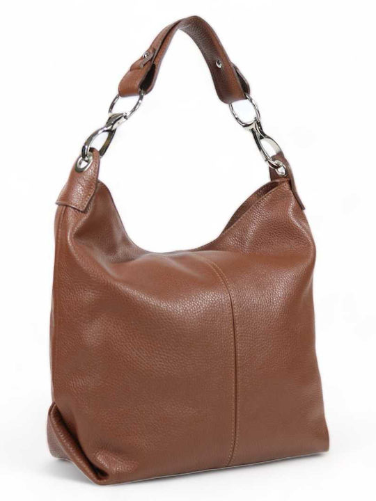 Passaggio Leather Leather Women's Bag Shoulder Brown