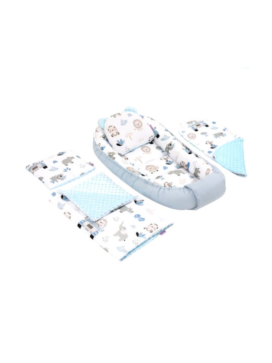 Jukki Baby Nest Blue 100x55cm