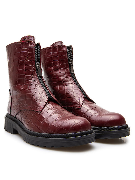 Labrini Women's Ankle Boots Burgundy