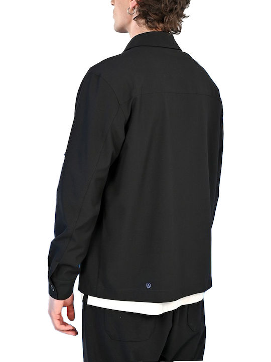 Langärmlig Hemd Black.