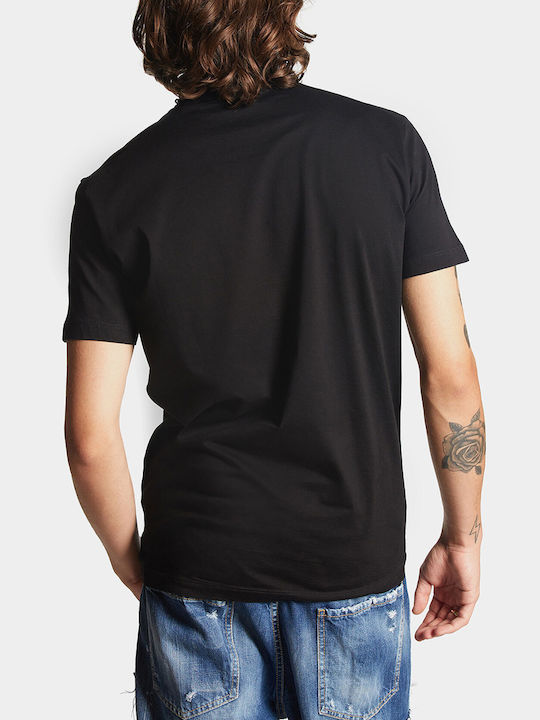 Dsquared2 Men's Short Sleeve Blouse BLACK