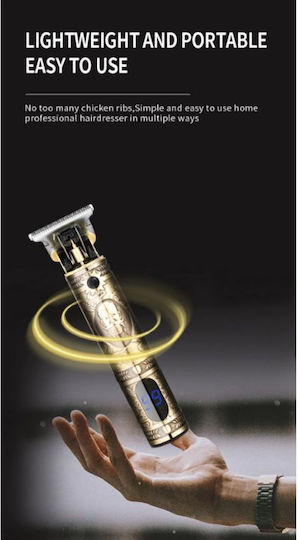 Kemei Rechargeable Hair Clipper Gold KM-700Y