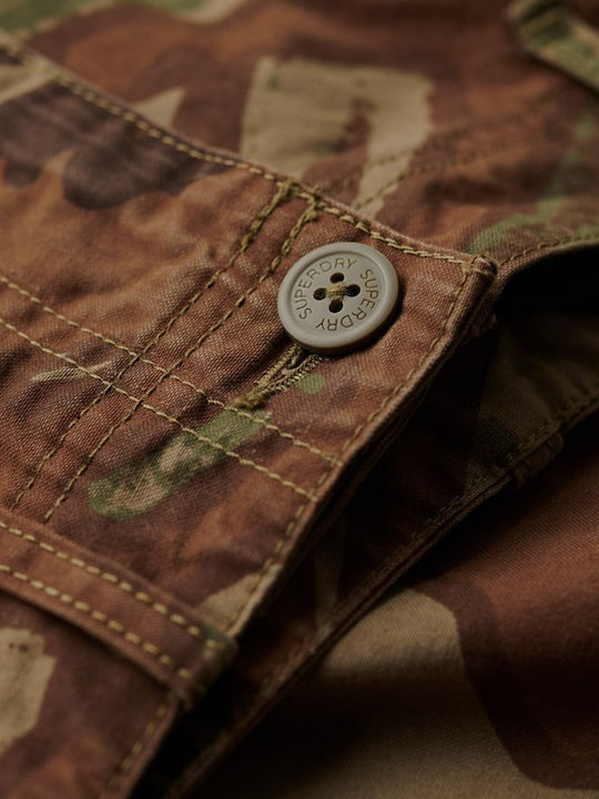 Trousers Cargo in Baggy Line ''OUTLINE CAMO''