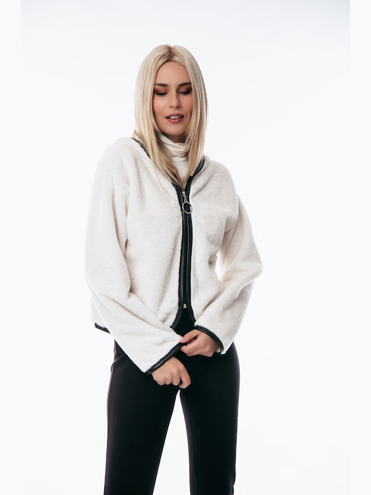 Women's Short Fur White