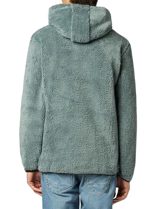 Champion Men's Sweatshirt with Hood Green