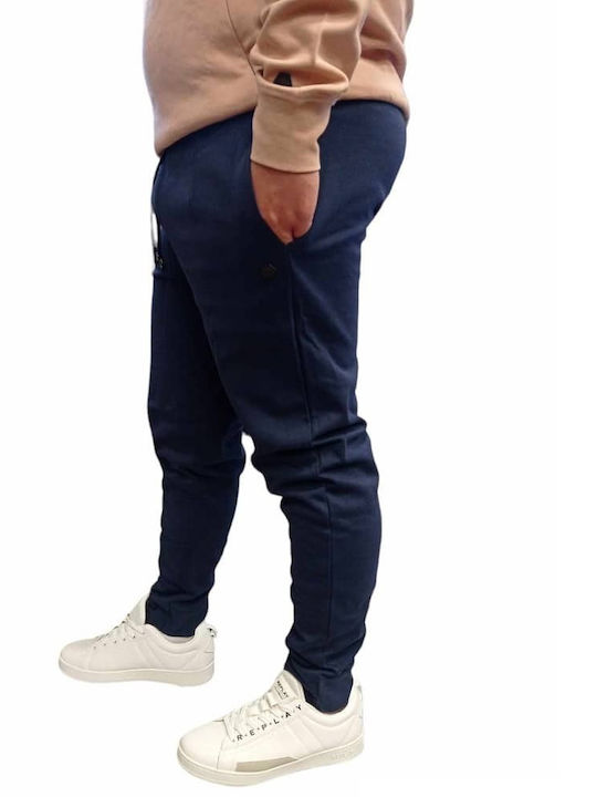 Frank Tailor Men's Sweatpants Blue