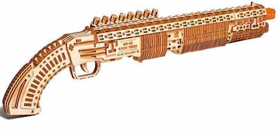 Wood Trick Wooden Construction Toy Shotgun Sg12