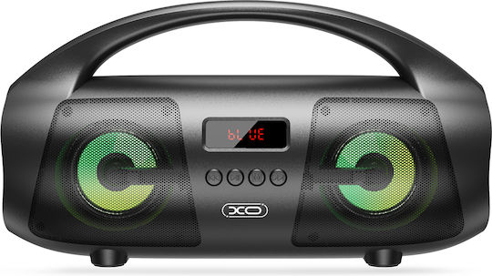 XO F40 Bluetooth-Lautsprecher 5W mit Radio und Akkulaufzeit bis zu 2.5 Stunden Schwarz