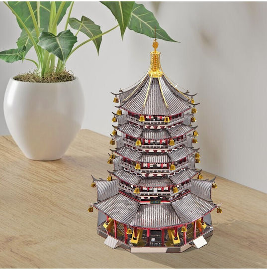 Piececool Παιχνίδι Κατασκευών Μεταλλικό Leifeng Pagoda