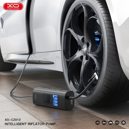 XO Car Tire Pump CZ012 Rechargeable with Battery 12V