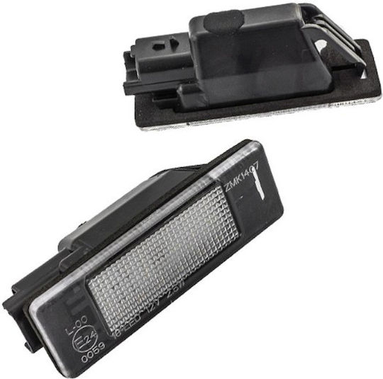 AutoTune License Plate Lights Led for Peugeot 1007