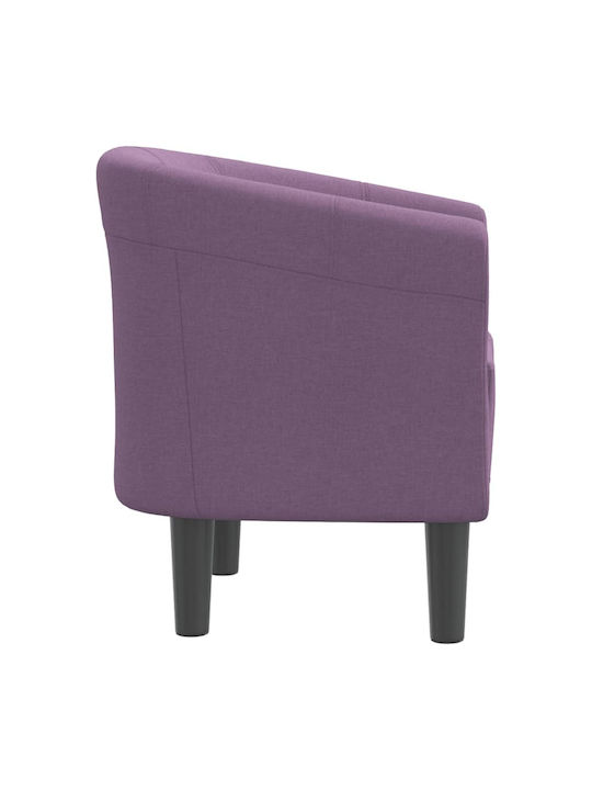 Armchair Purple 70x56x68cm