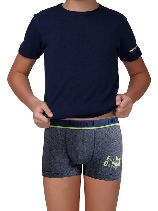 Enrico Coveri Kinder-Boxershorts Marineblau