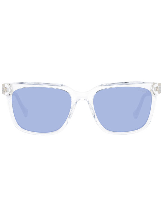 Guess 54 Sonnenbrillen mit Weiß Rahmen und Blau Linse GU00050 26V