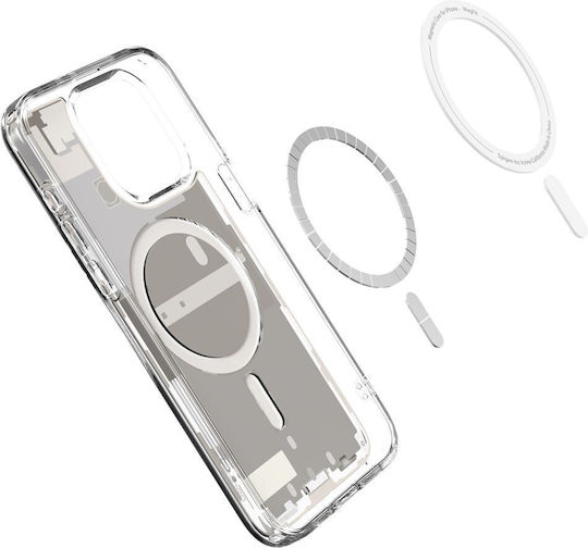 Spigen Ultra Hybrid Mag Back Cover Πλαστικό 2mm Μπεζ (iPhone 15 Pro)