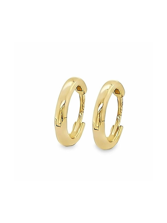 Xryseio Earrings Hoops made of Gold 14K