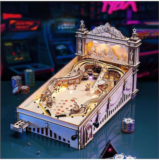 Rokr Παιχνίδι Κατασκευών Ξύλινo Pinball