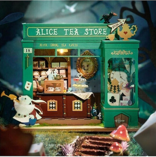 Rolife Παιχνίδι Κατασκευών Ξύλινo Alice's Tea Store για Παιδιά 14+ Ετών