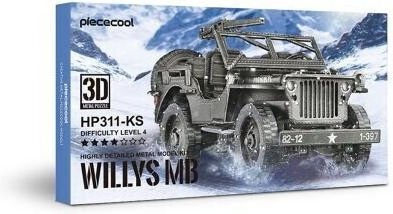 Piececool Metal Construction Toy Masina Militara Willys