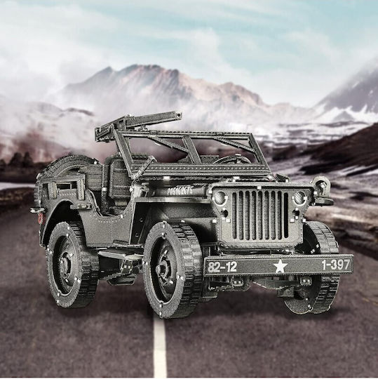 Piececool Metal Construction Toy Masina Militara Willys