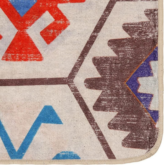 vidaXL Antiderapant Covor Rectangular Multicolor