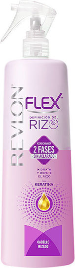 Revlon Flex 2 Stage Curls Leave In Conditioner για Σγουρά Μαλλιά 400ml