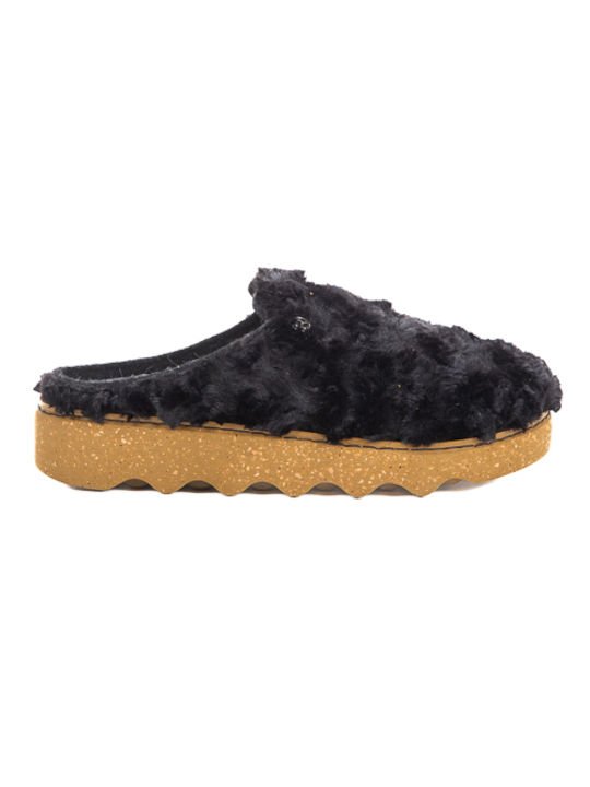 Rohde Winter Women's Slippers in Negru color