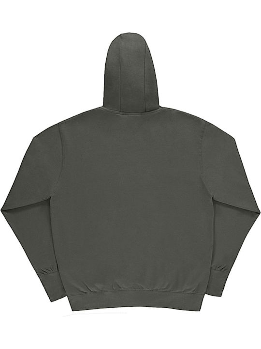 Kontrast-Hoodie SG SG24 Grau/Schwarz