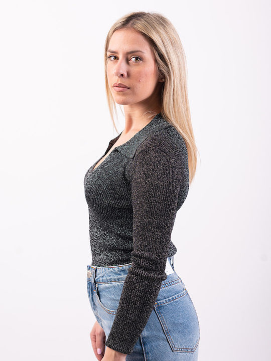 Frauen Bodysuit Schwarz