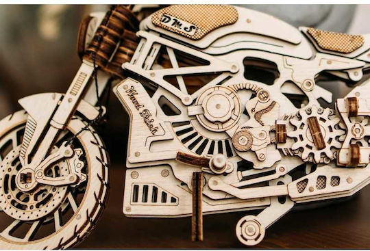Wood Trick Παιχνίδι Κατασκευών Ξύλινo Motorbike