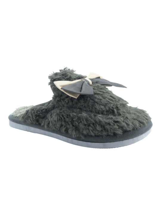 Jomix Winter Women's Slippers in Gray color