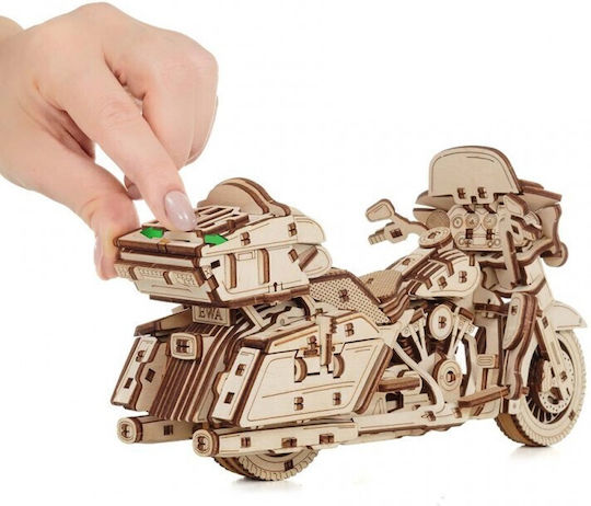 Ewa Дървена Конструктивна Игра Motorbike