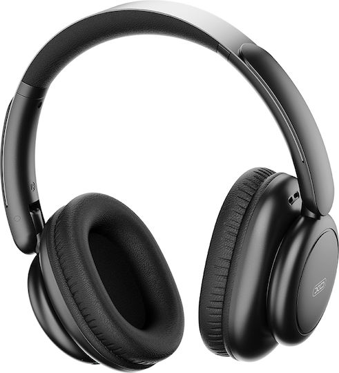 XO BE40 Bluetooth Wireless Over Ear Headphones with 40 hours of Operation Metal Black