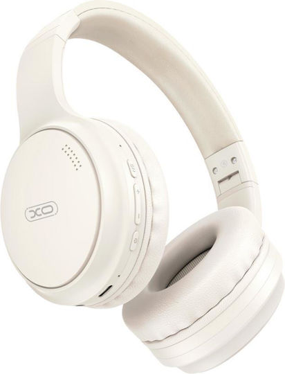 XO BE41 Wireless / Wired Over Ear Headphones with 60 hours of Operation Off-White
