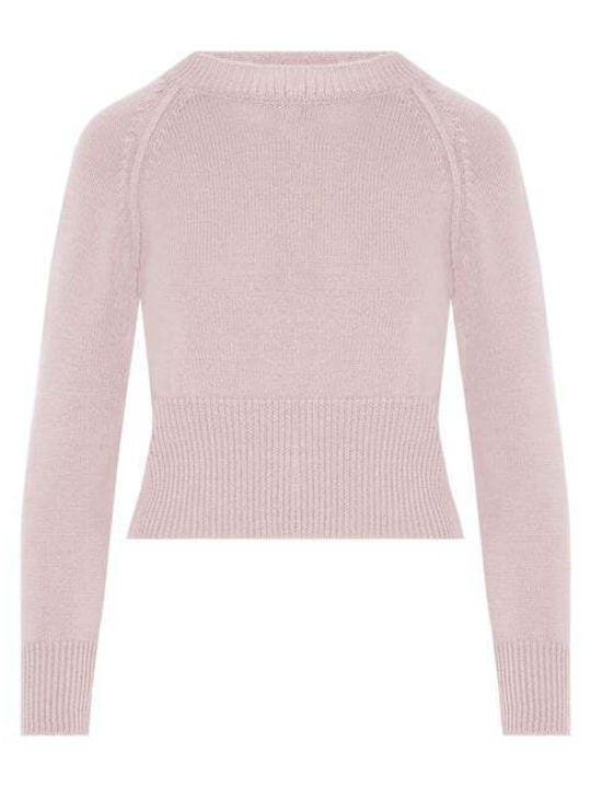 Damen Bluse Langärmelig Rosa