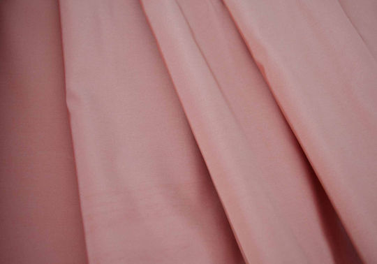 Saray Home Κουρτίνα mit Bleistiftfalten Ke Rosa KE 750 280x300cm