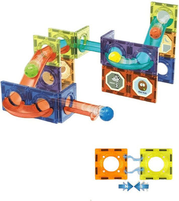 Plastic Construction Toy Marble Run