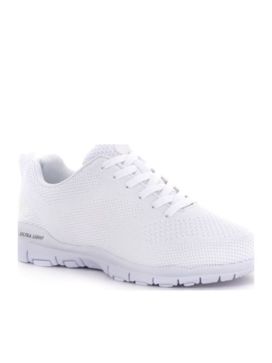 Jump Laces Damen Anatomisch Sneakers Weiß