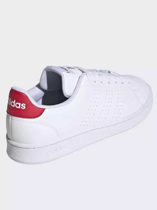 Advantage Adidași Pentru Bărbați Albi / Roșii