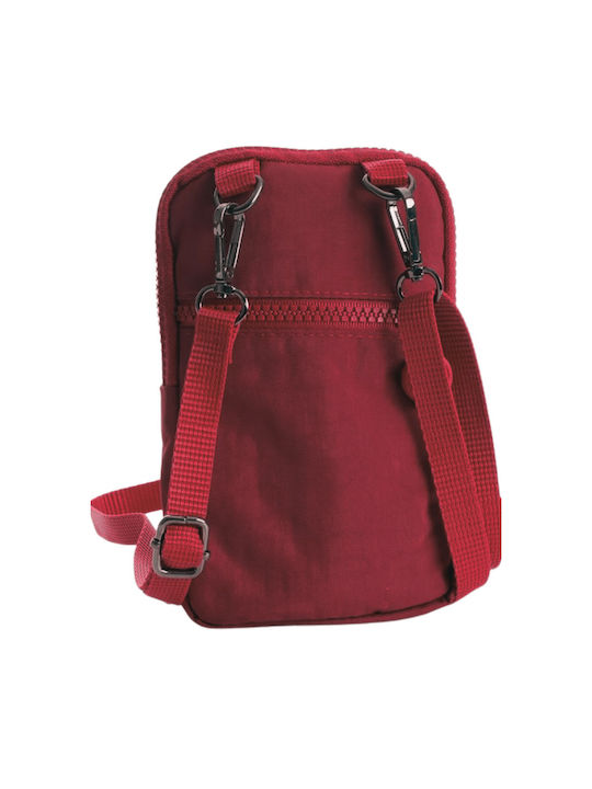 Megapolo Women's Mobile Phone Bag Burgundy