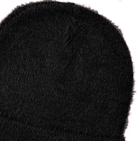 Beanie Frauen Beanie Gestrickt in Schwarz Farbe