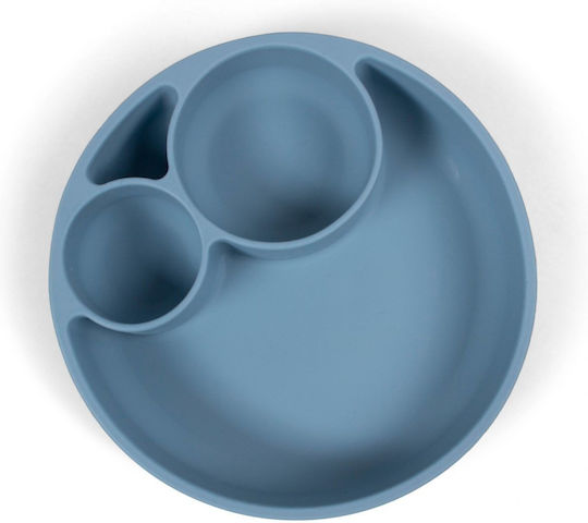 Filibabba Baby Food Bowl made of Silicone Blue