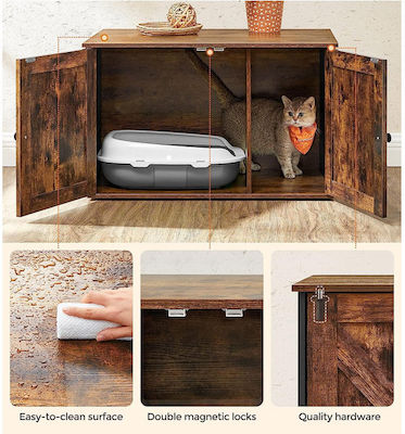 Feandrea Furniture Cat Toilet 49.2x49.2cm 60gr