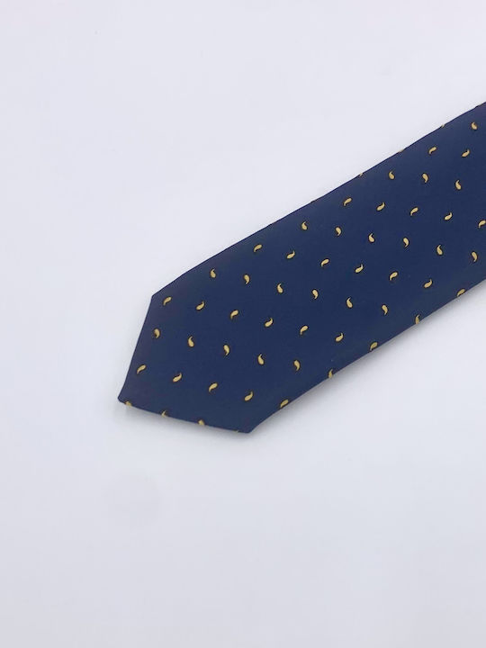 Pako Lorente Men's Tie Printed Blue/Yellow