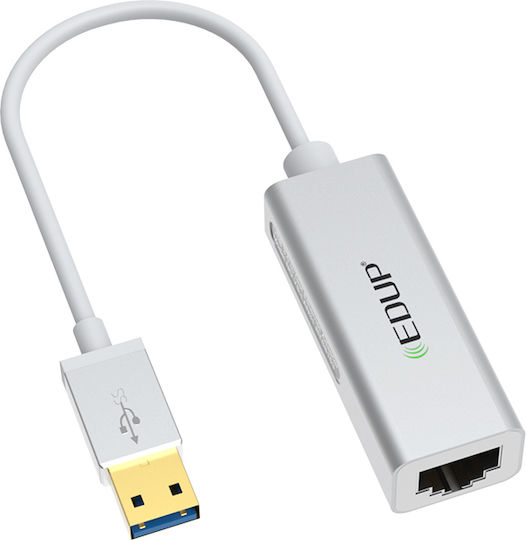 EDUP EP-9611 USB Netzwerkadapter USB-C mit Verkabelter Verbindung Gigabit Ethernet