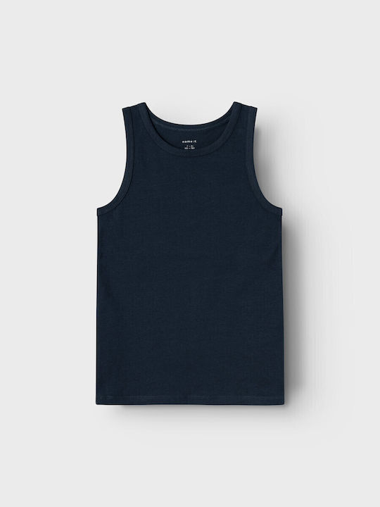 Name It Σετ Παιδικά Φανελάκια Navy Μπλε 2τμχ
