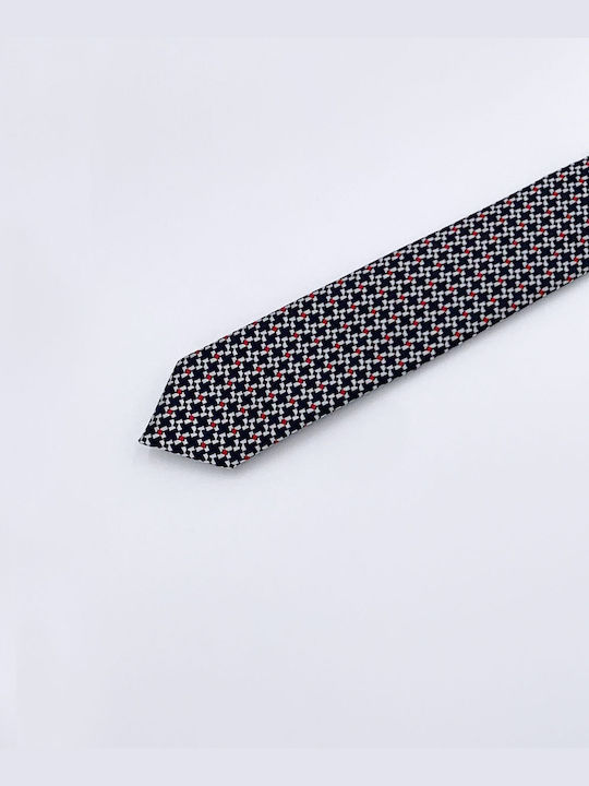 By Gimente Men's Tie Printed Black/Red