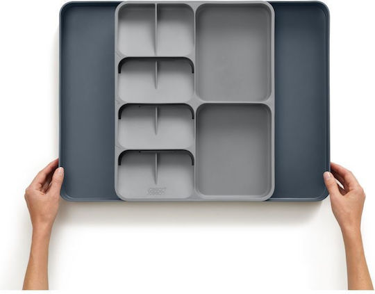Joseph Joseph Tăvi Pentru Tacâmuri De Sertar Rabătabilă Din Plastic 39.5x31.5x5.5cm Gri