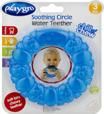 Playgro Teething Ring with Water made of Silicone for 3 m+ 1pcs