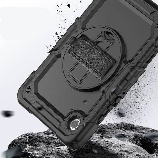 Tech-Protect X-Armor Back Cover Ανθεκτική Μαύρη (Galaxy Tab A9)